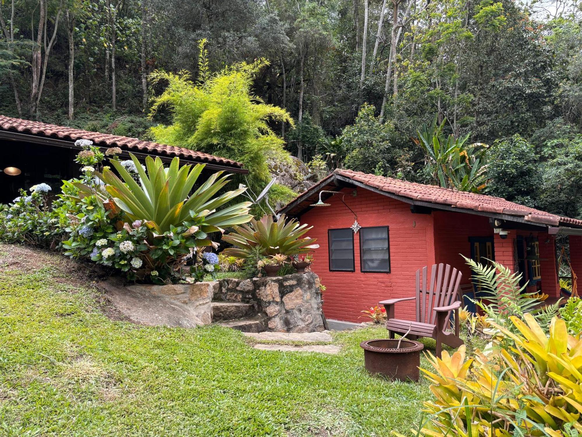 Refugio No Vale Dos Frades 400M Da Cachoeira, Com Wifi Teresópolis المظهر الخارجي الصورة